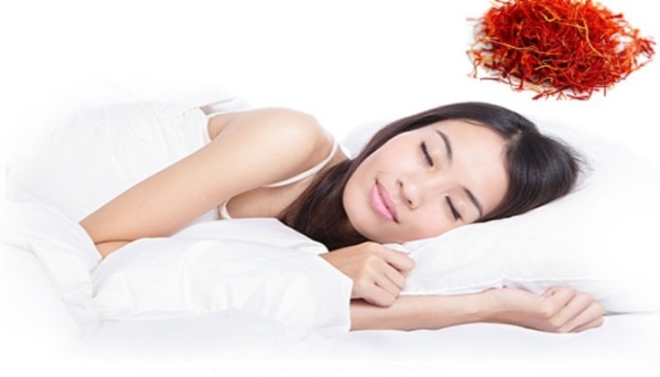 Saffron giúp hỗ trợ điều trị chứng mất ngủ hiệu quả
