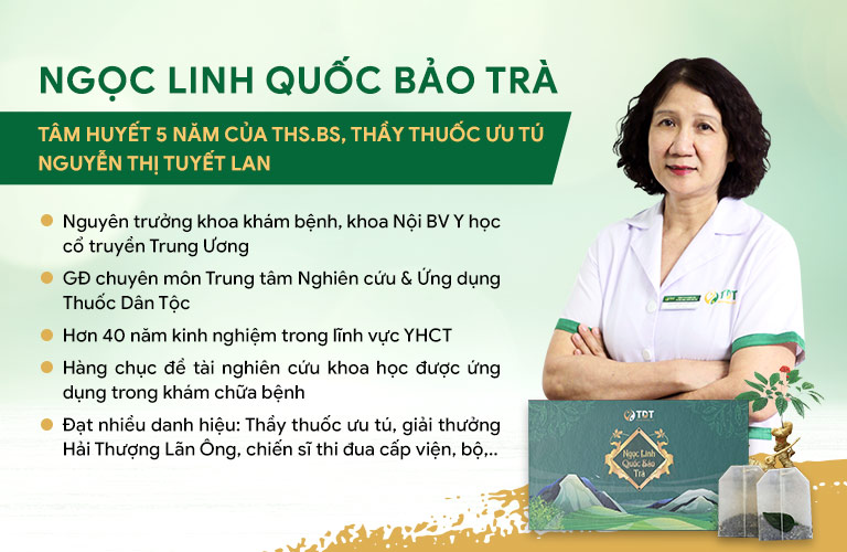 Ths.Bs Nguyễn Thị Tuyết Lan với trình độ chuyên môn cao