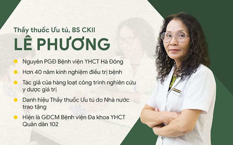 Bác sĩ Lê Phương có kinh nghiệm và chuyên môn cao