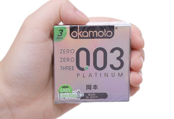Okamoto Platinum sử dụng cao su tự nhiên