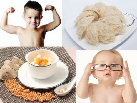 Yến sào là thực phẩm bổ dưỡng cho trẻ em