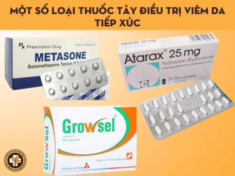 Một số loại thuốc bôi ngoài da điều trị viêm da tiếp xúc