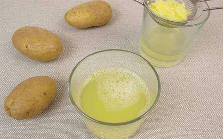 Uống nước ép khoai tây hàng ngày hỗ trợ điều trị bệnh chàm hiệu quả