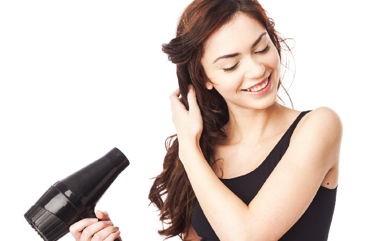 Chăm sóc tóc nối cần hạn chế sấy, tạo kiểu bằng nhiệt