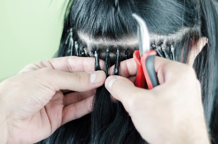 Cần gia cố định kỳ và tháo tóc đúng hạn để đảm bảo sức khỏe tóc thật