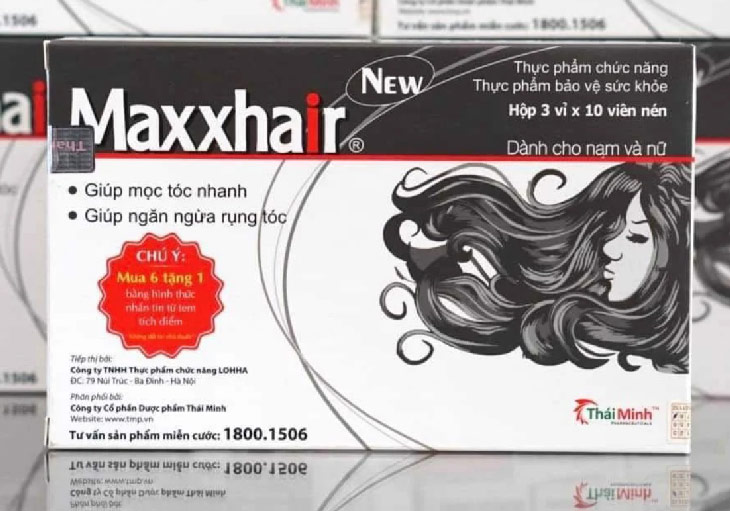 Nuôi dưỡng tóc từ bên trong với Maxxhair