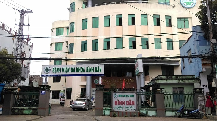 Bệnh viện Đa khoa Bình Dân là địa chỉ chữa xuất tinh sớm uy tín tại tỉnh Đà Nẵng