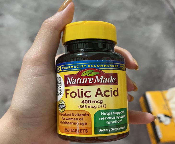 Folic Acid 400mcg rất tốt cho sức khỏe