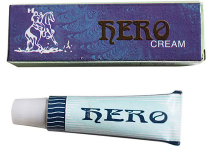 Hero cream có giá thành rẻ, không mùi, không màu, không gây kích ứng