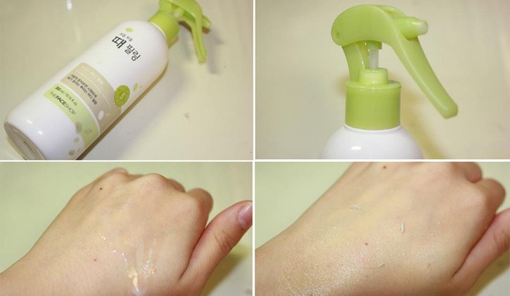 The Face Shop Smooth Skin Body Peel dạng xịt