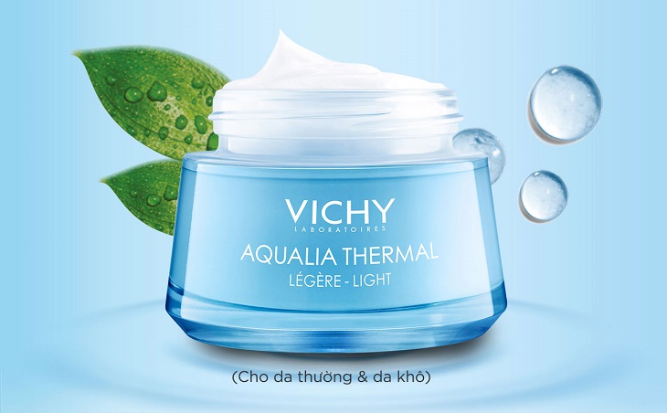 Kem dưỡng ẩm nhẹ dịu với da Vichy Aqualia Thermal