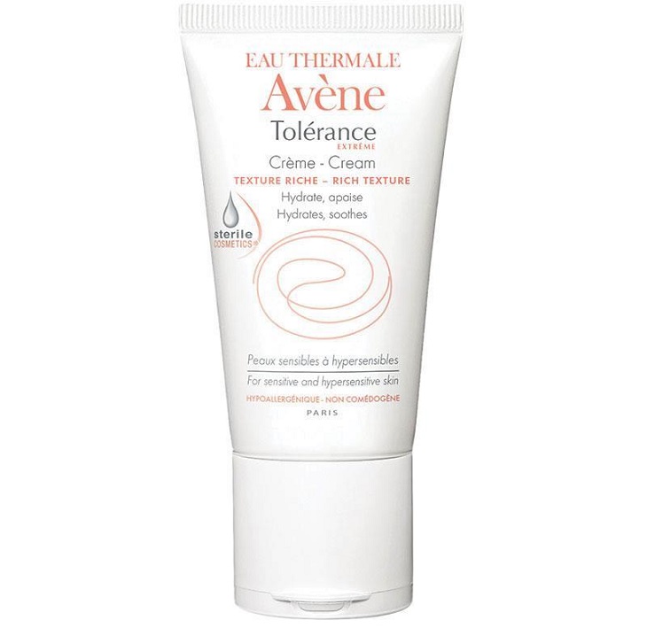 Avene Tolerance Extreme Cream có chứa các thành phần lành tính, an toàn cho da