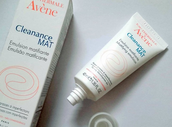 Avene Cleanance Mat Mattifying Emulsion giúp điều hòa hoạt động của tuyến bã nhờn