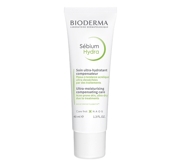 Kem dưỡng ẩm Bioderma Sebium Hydra là sản phẩm giúp nuôi dưỡng làn da bị mụn