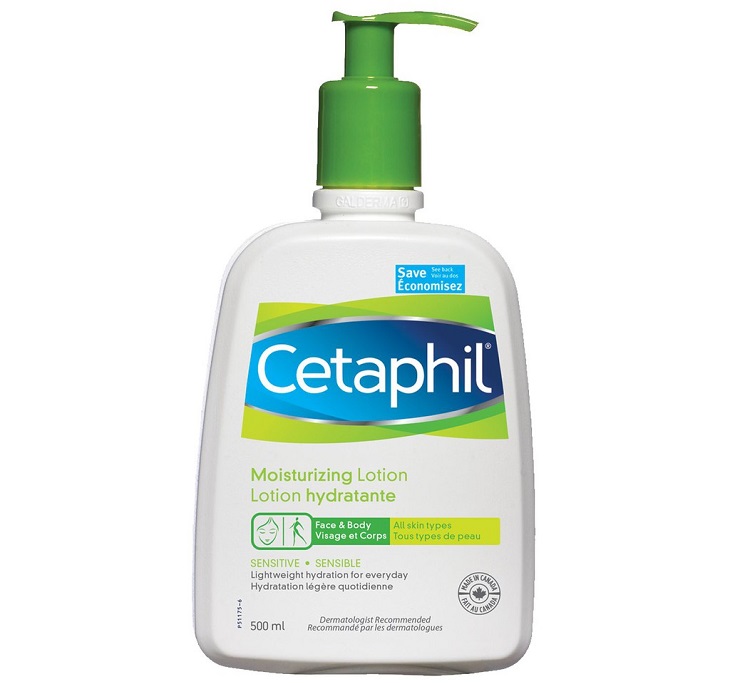 Cetaphil Moisturizing Lotion thích hợp sử dụng cho cả da mặt và body