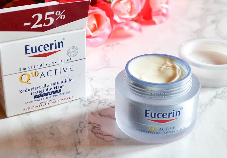 Kem dưỡng ẩm ban đêm Eucerin Q10 Active Night Cream