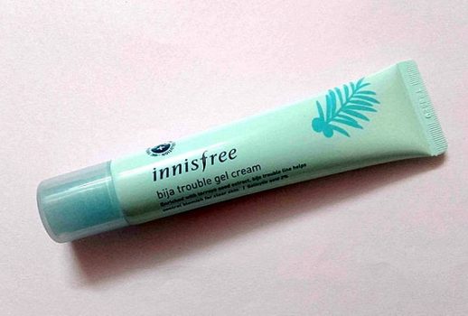 Sản phẩm dưỡng ẩm da Innisfree Bija Trouble Gel Cream