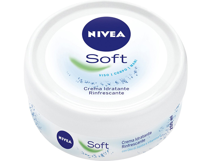 Kem dưỡng ẩm Nivea Soft có nhiều thành phần tốt cho da