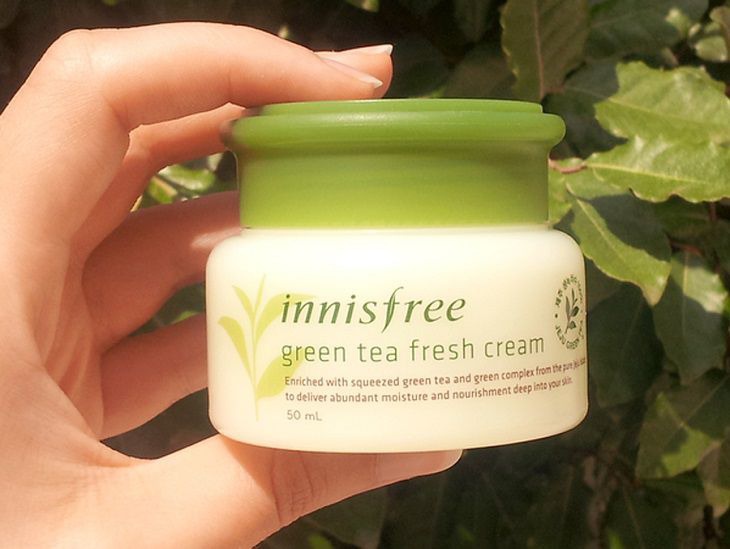 Kem dưỡng da Innisfree Green Tea Fresh Cream