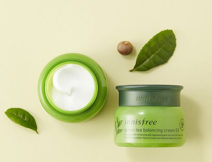 Kem dưỡng da Innisfree Green Tea Balancing Cream Ex