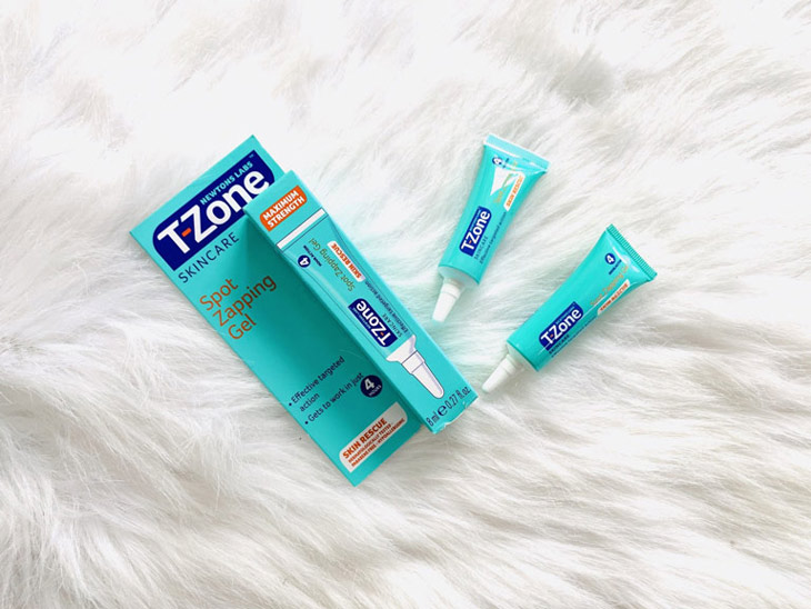 T-Zone Skincare Spot Zapping Gel loại bỏ mụn ẩn hiệu quả cho cả nam và nữ