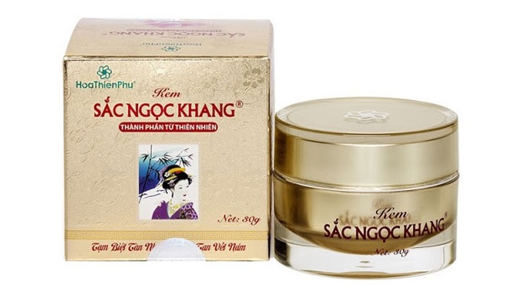 Sắc Ngọc Khang là một trong những sản phẩm kem trị nám của Việt Nam rất được chị em ưa chuộng