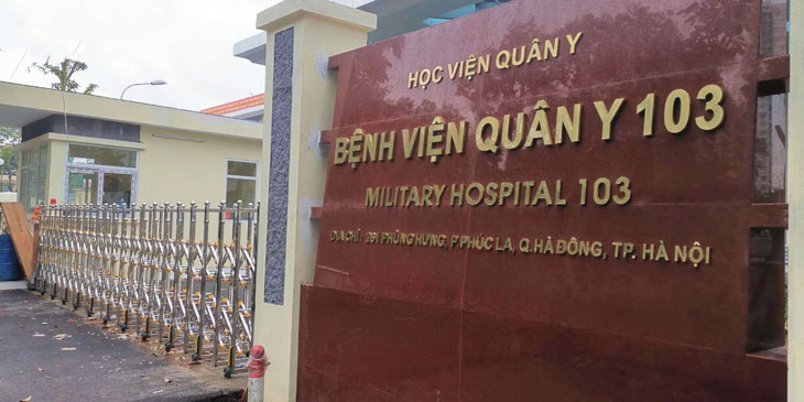 Bệnh viện Quân y 103, cơ sở khám bệnh đau dạ dày đảm bảo, uy tín