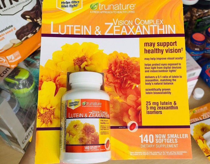 Viên uống Lutein Zeaxanthin giúp cho đôi mắt sáng khỏe