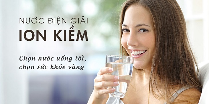 Máy điện giải ion kiềm là thiết bị tạo nước tốt cho sức khỏe