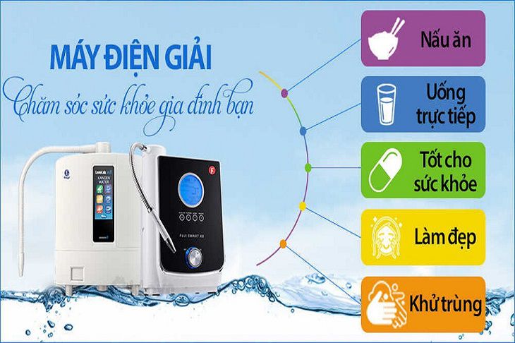 Máy điện giải ion kiềm là gì, tốt hay không