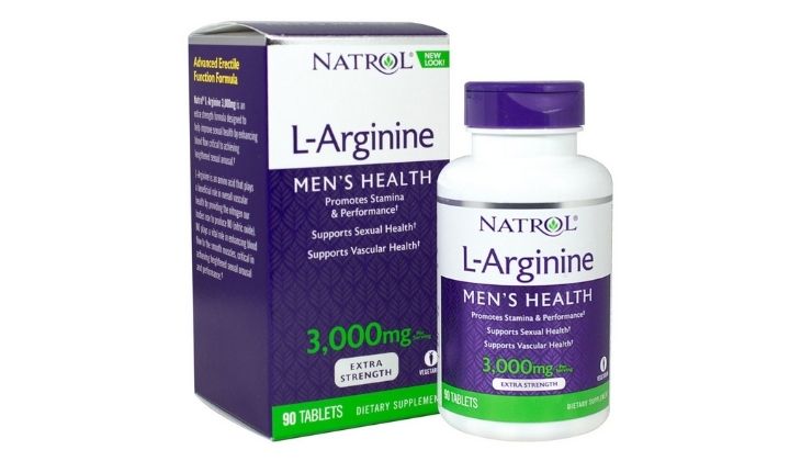 Viên uống hỗ trợ tăng cường sinh lý cho nam Natrol L-Arginine 3000mg