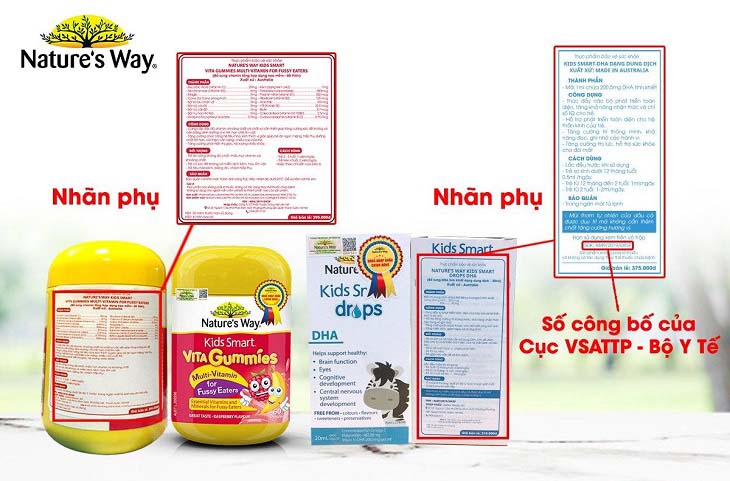 Nhãn phụ tiếng Việt trên tất cả các sản phẩm của hãng