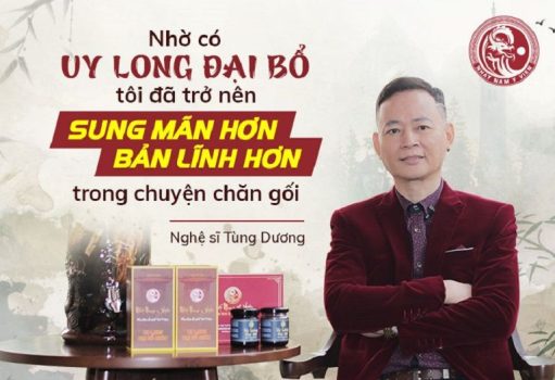 Nghê sĩ Tùng Dương và hành trình lấy lại phong độ nhờ Uy Long Đại Bổ