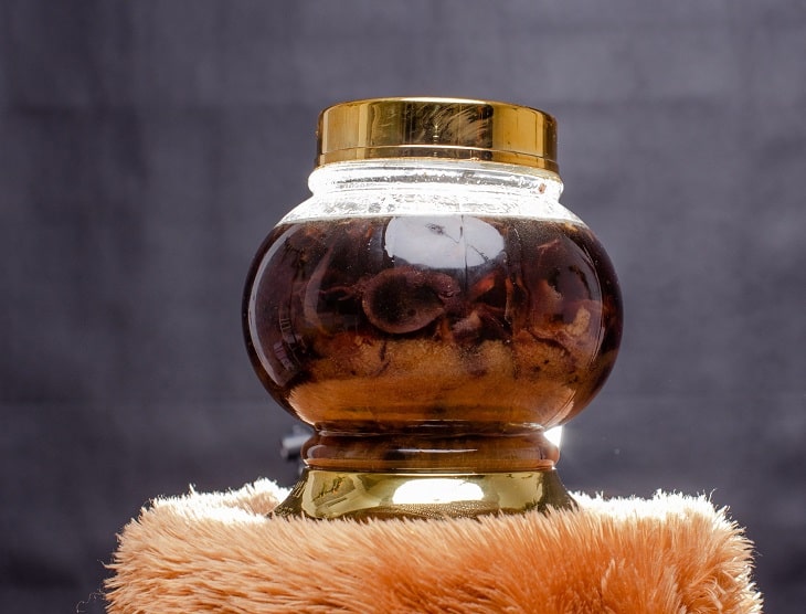 Sử dụng nhung hươu ngâm mật ong sẽ làm tăng thêm công dụng cho dược liệu