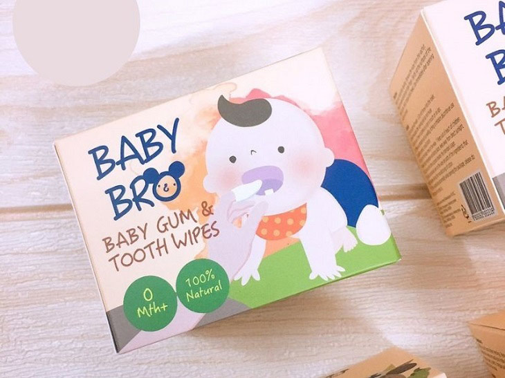 Gạc rơ lưỡi Babypro được sản xuất tại Hàn Quốc