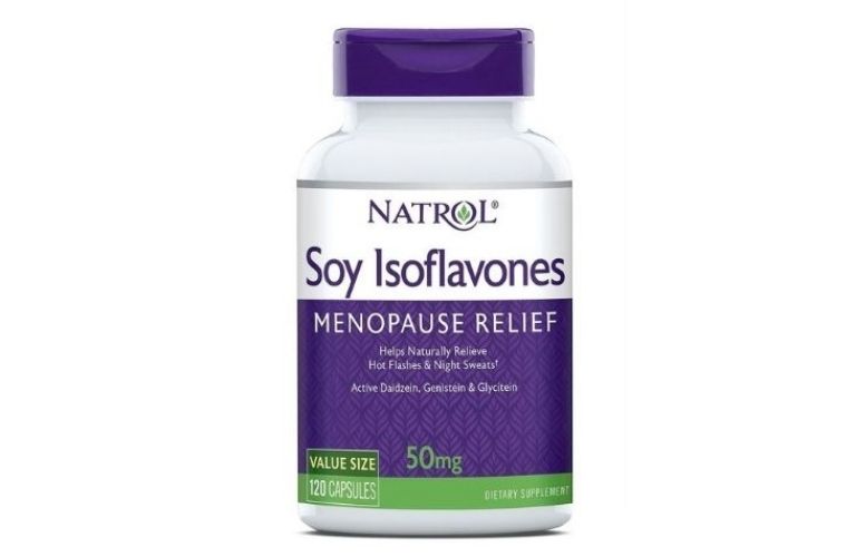 Cải thiện các vấn đề về tiền mãn kinh với viên uống Natrol Soy Isoflavones