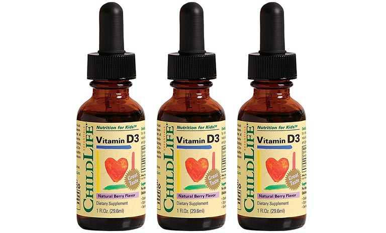 sản phẩm bổ sung vitamin D3 cho trẻ sơ sinh Vitamin D3 Childlife