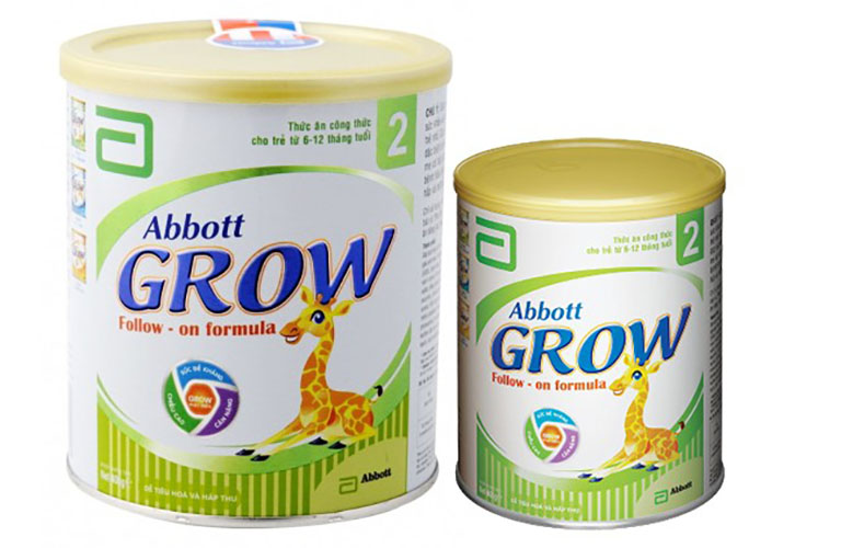 Khi trẻ bị táo bón mẹ cũng có thể tìm mua sữa Abbott Grow cho bé sử dụng để cải thiện