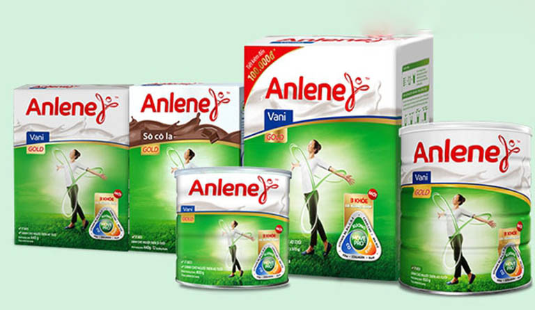 Sữa Anlene có nhiều loại khác nhau và được điều chỉnh về hàm lượng dinh dưỡng