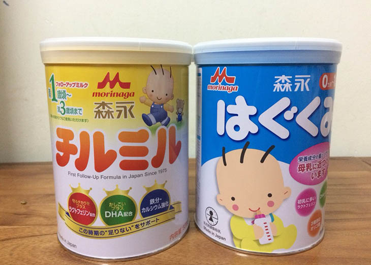 Morinaga là loại sữa bột giúp tăng chiều cao nổi tiếng tại Nhật Bản