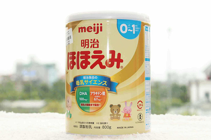 Sữa bột tăng chiều cao Meiji của Nhật 