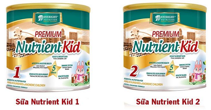 Sữa cho trẻ còi xương suy dinh dưỡng - Nutrient Kid