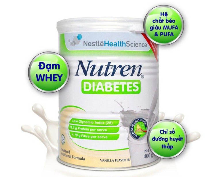 Sữa Nutren Diabetes giúp tăng mật độ xương và làm giảm lượng đường huyết bên trong cơ thể