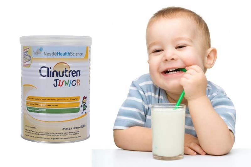 Sữa tăng cân cho trẻ Clinutren Junior có giá bán rất hợp lý