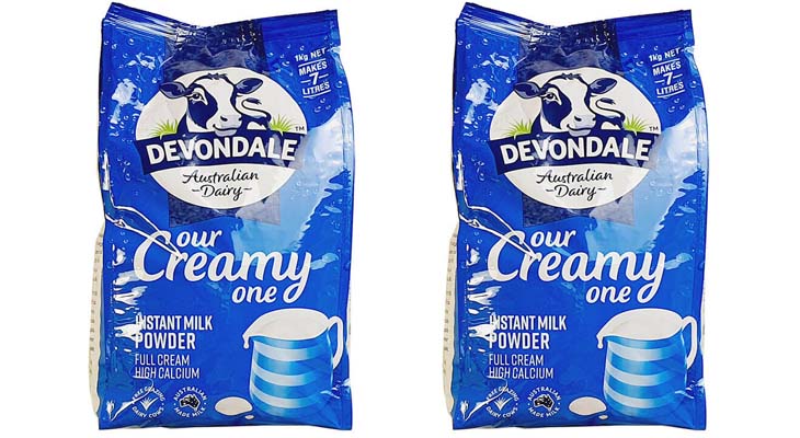 Sữa Devondale nhận được nhiều đánh giá tích cực
