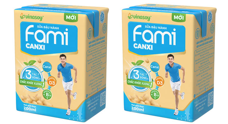 Sữa canxi Fami cũng là lựa chọn tốt
