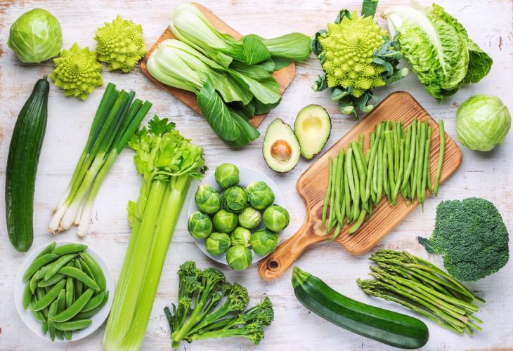 Chế độ ăn kiêng cho người đau dạ dày nên có nhiều rau xanh