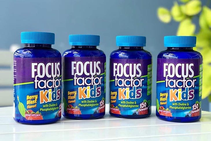Kẹo dẻo bổ não cho trẻ em Focus Factor Kids