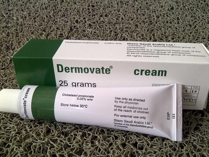 Thuốc bôi trị tổ đỉa Dermovate cream