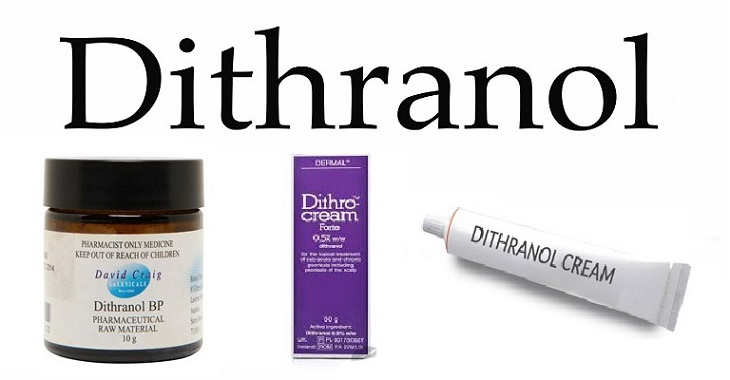 Dithranol được điều chế dưới 3 dạng chính là thuốc mỡ, kem và bột nhão.